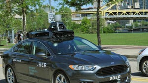 Uber is testing self-driving cars in Pittsburgh.
