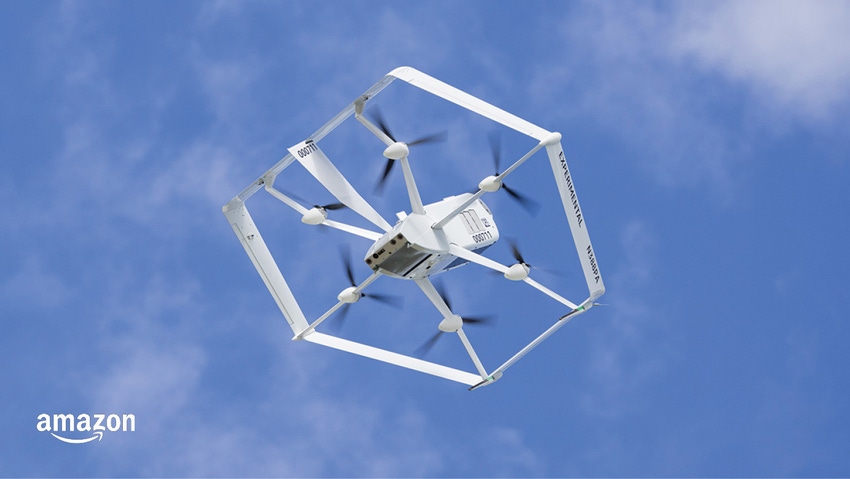 Amazon's drone delivery service Prime Air Amazon's drone delivery service Prime Air