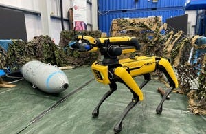 AI-enabled robotic dogs complete bomb disposal tasks
