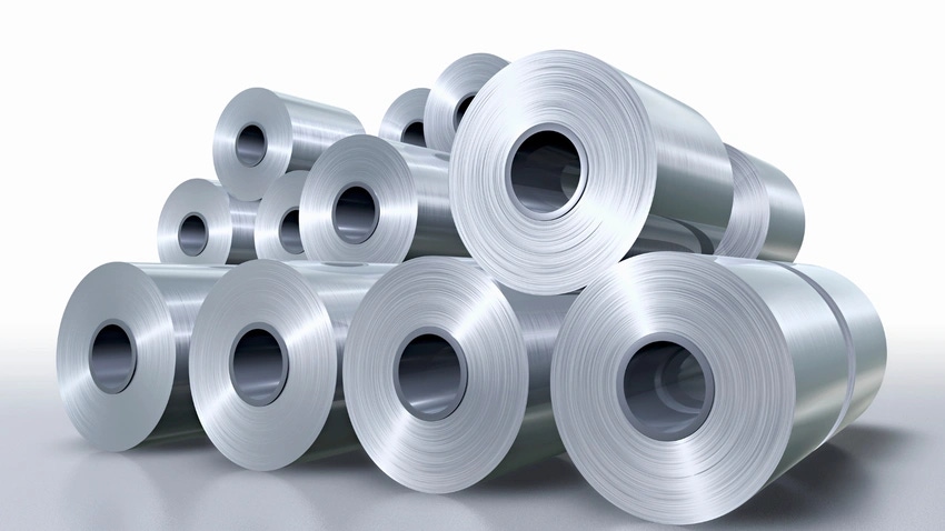Reels of metallic sheets Reels of metallic sheets