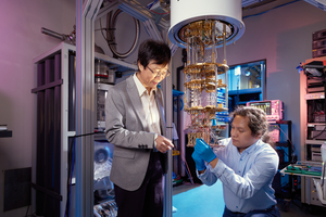 Academia Sinica's 5-qubit superconducting quantum computer.