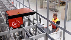 AutoStore's fully automated storage and retrieval system