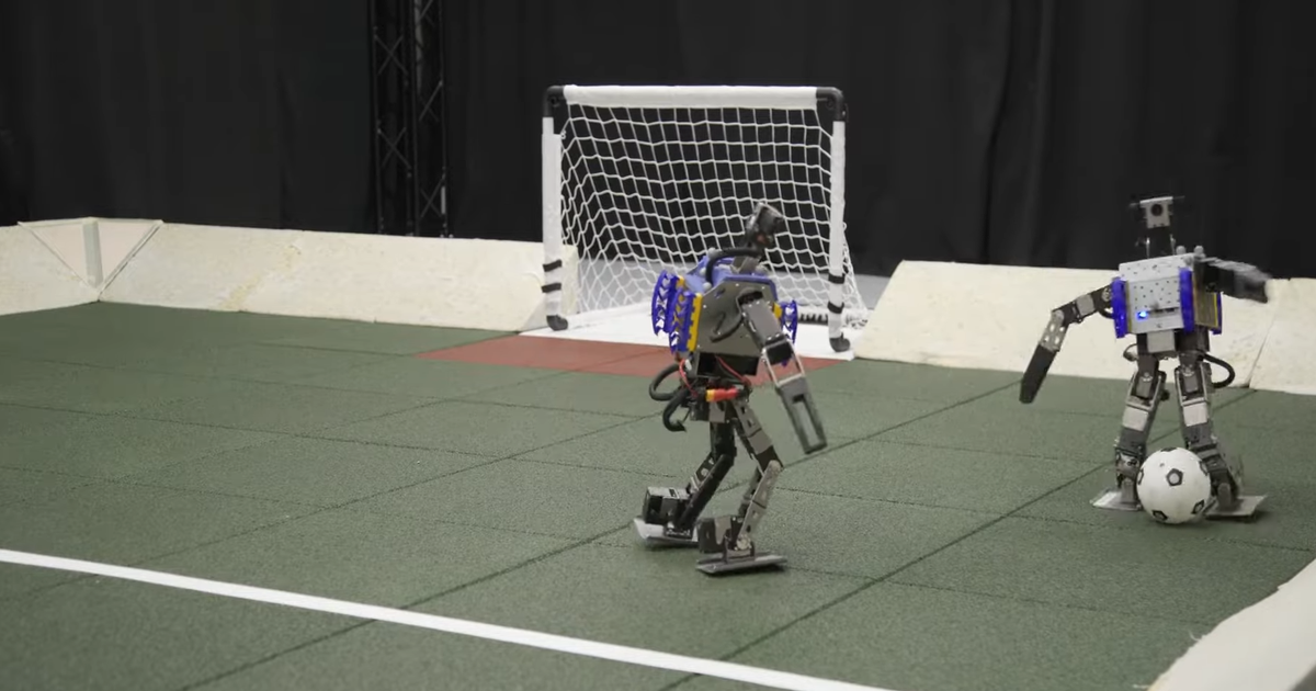 Google DeepMind’s AI-Powered Robots Play Soccer