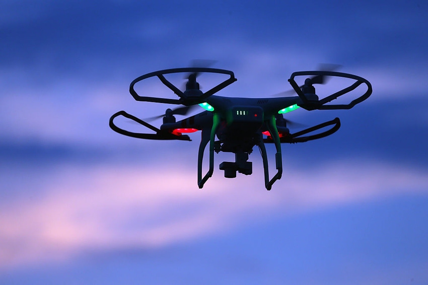 A drone is flown for recreational purposes in the sky above Old Bethpage, New York on August 30, 2015. A drone is flown for recreational purposes in the sky above Old Bethpage, New York on August 30, 2015.