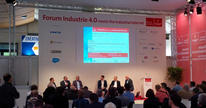 Hannover Messe Forum with IIC and Industrie 4.0