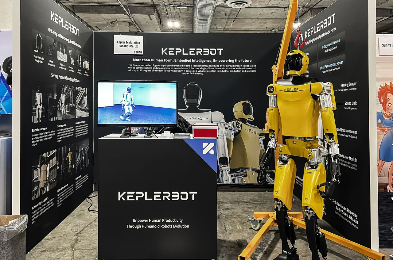 Humanoid Robot for Warehouse Use Ready for Mass Production