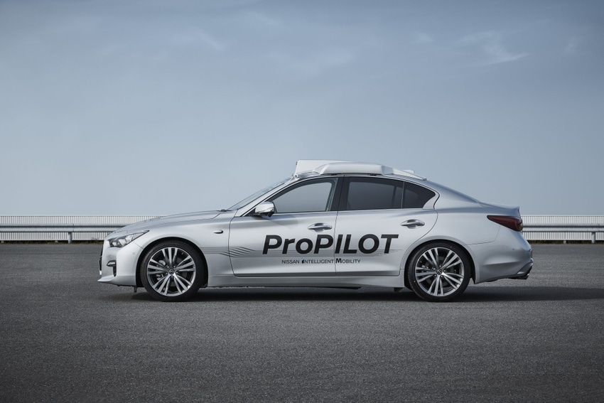 Nissan tests collision avoidance tech for self-driving cars Nissan tests collision avoidance tech for self-driving cars