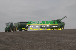John Deere's combine harvester