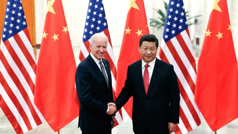 U.S. President Joe Biden and Chinese President Xi Jinping.