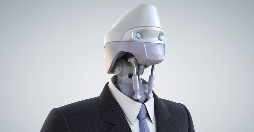 Smart machines can replace humans. Smart machines can replace humans.
