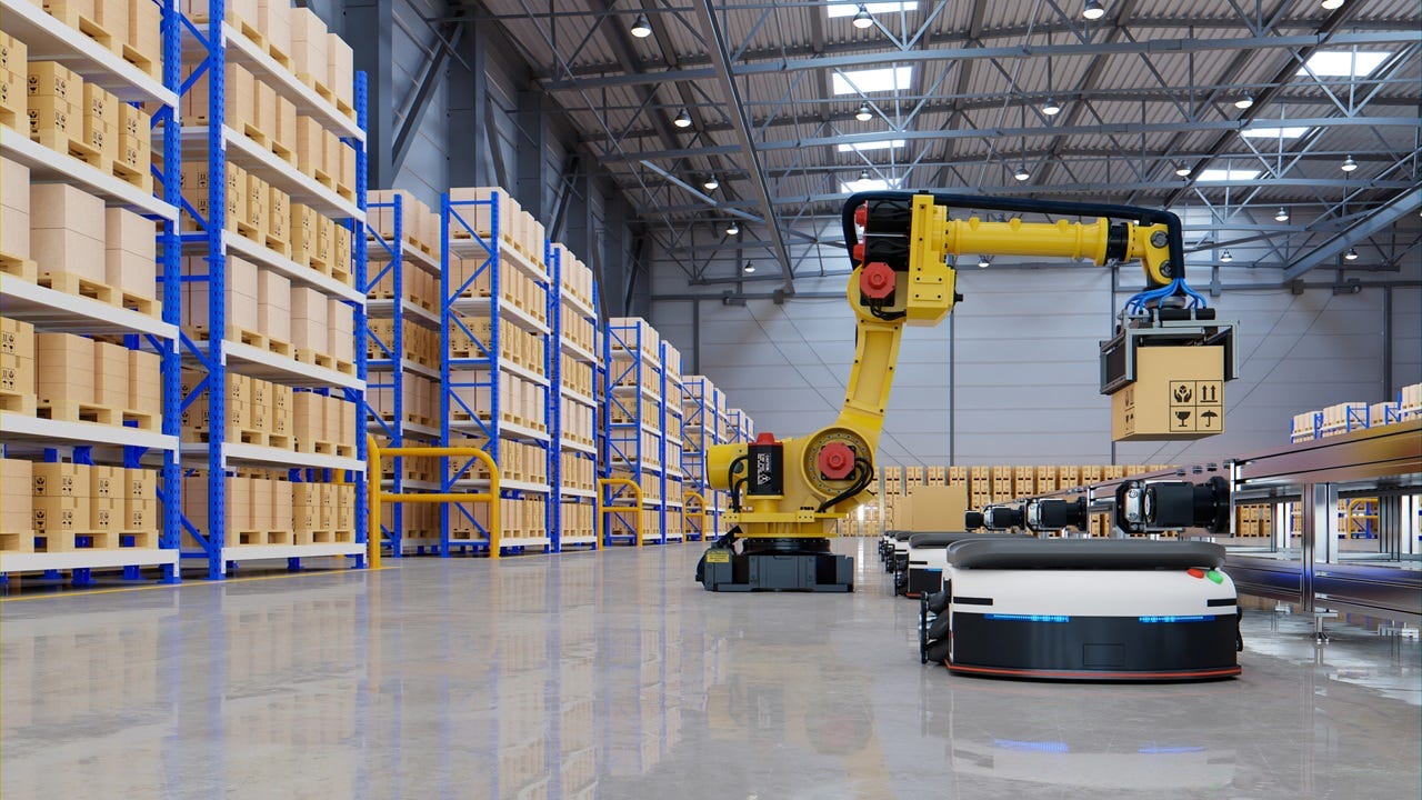 An example of a warehouse utilizing AMH.