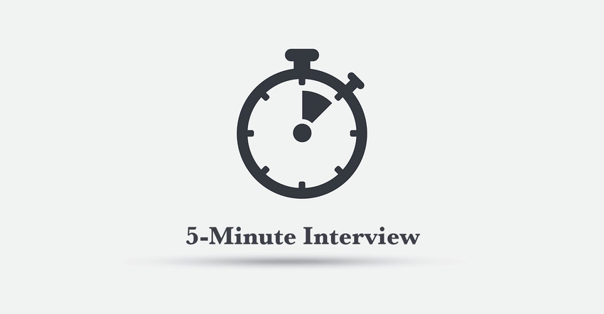 Presenting our five-minute interview series.