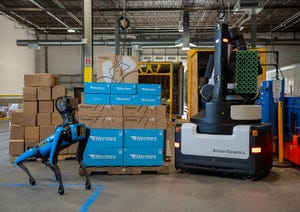Boston Dynamics' Spot and Stretch robots