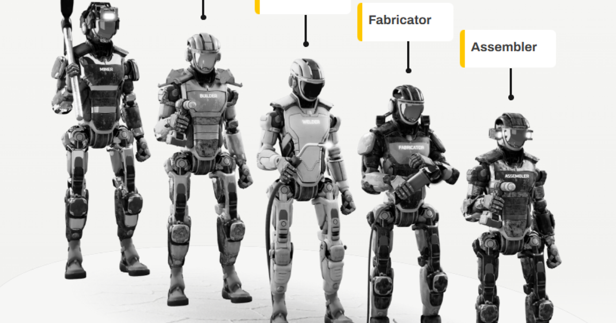 Humanoid Robots to Help Humans Build Ships
