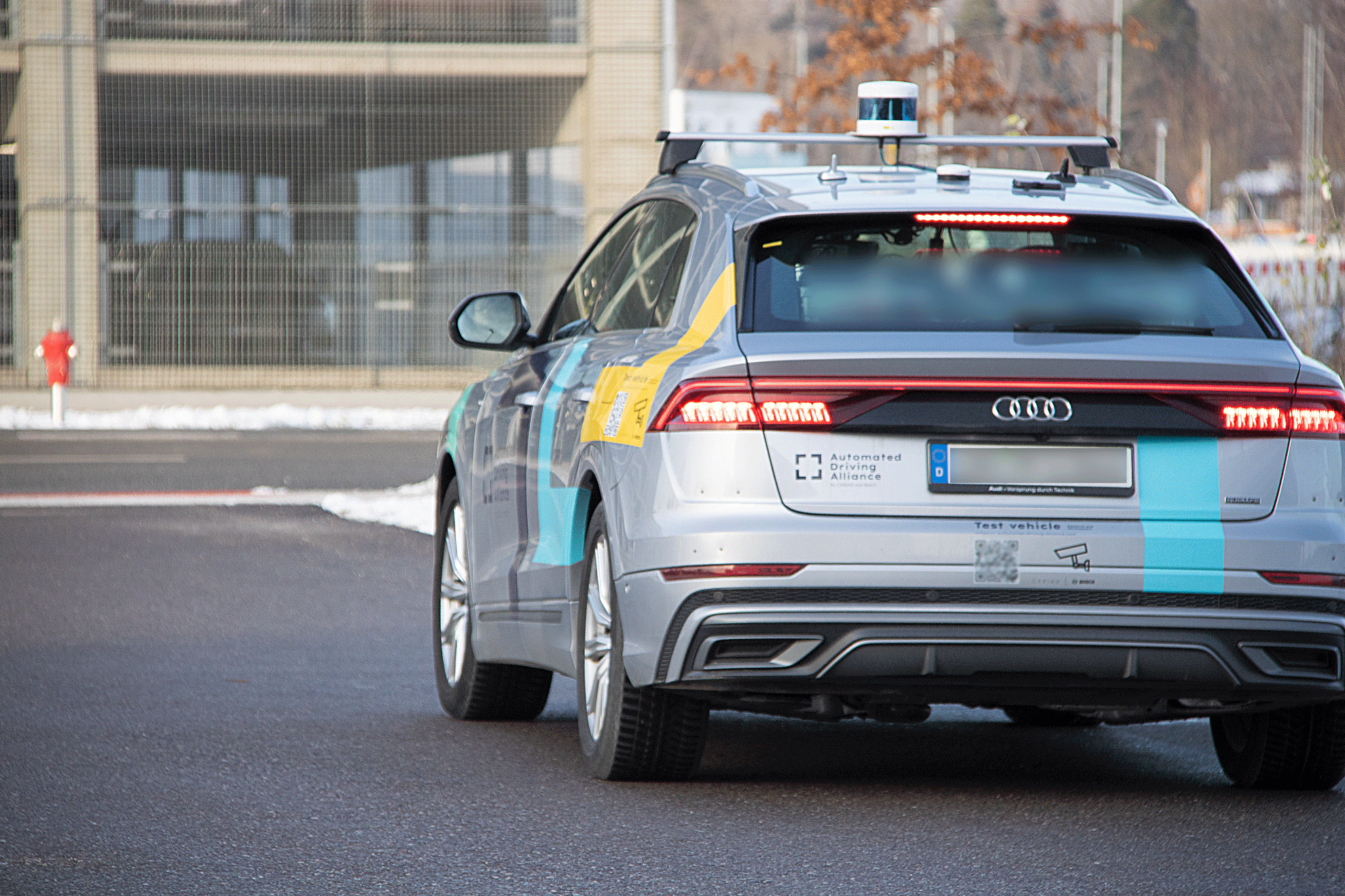 VW Bosch Testing Self Driving Cars