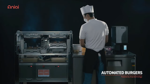 Aniai's burger grilling robot