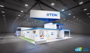 TDK is exhibiting at CES 2024