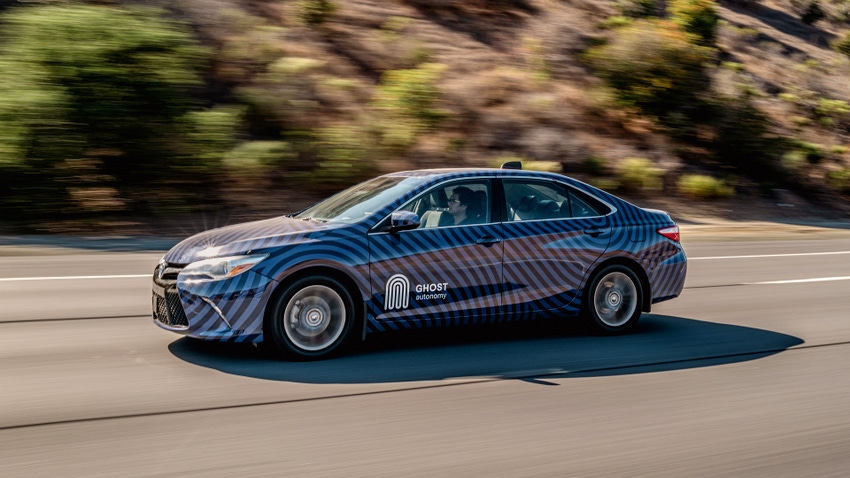 Image shows Ghost Autonomy's self-driving car Image shows Ghost Autonomy's self-driving car