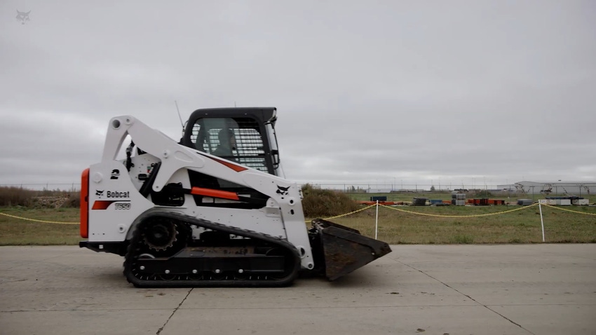 Doosan's Bobcat S7X, the world's first all-electric skid-steer loader