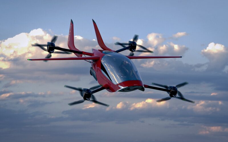 Air's Air One electric aerial vehicle (EAV) for logistics missions in the air. 