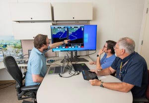 Flight path management software simulation at NASA’s Armstrong Flight Research Center 