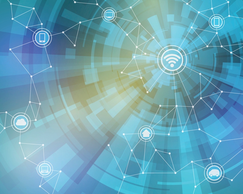 Image shows Internet of Things, wireless sensor network Image shows Internet of Things, wireless sensor network
