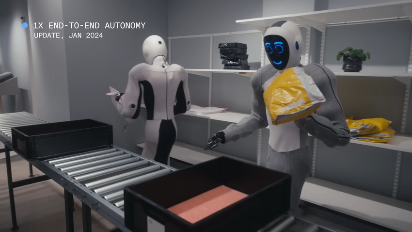 1X's Eve humanoid robot
