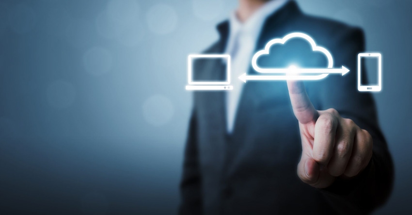 Image shows a cloud computing and technology network connection concept. Image shows a cloud computing and technology network connection concept.