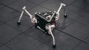 ETH Zurich's three-legged space robot