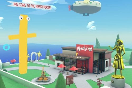Image shows Wendy's virtual restaurant