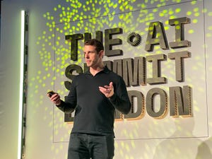 OpenAI's chief architect, Colin Jarvis, delivers the keynote at AI Summit London.