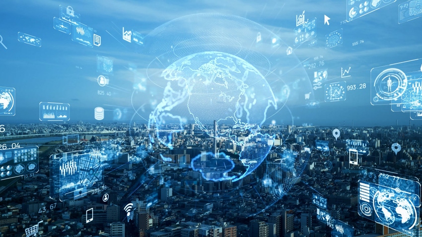 Image shows Global communication network concept. Worldwide business. IoT (Internet of Things) Image shows Global communication network concept. Worldwide business. IoT (Internet of Things)