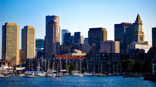 Image of Boston waterfront Image of Boston waterfront