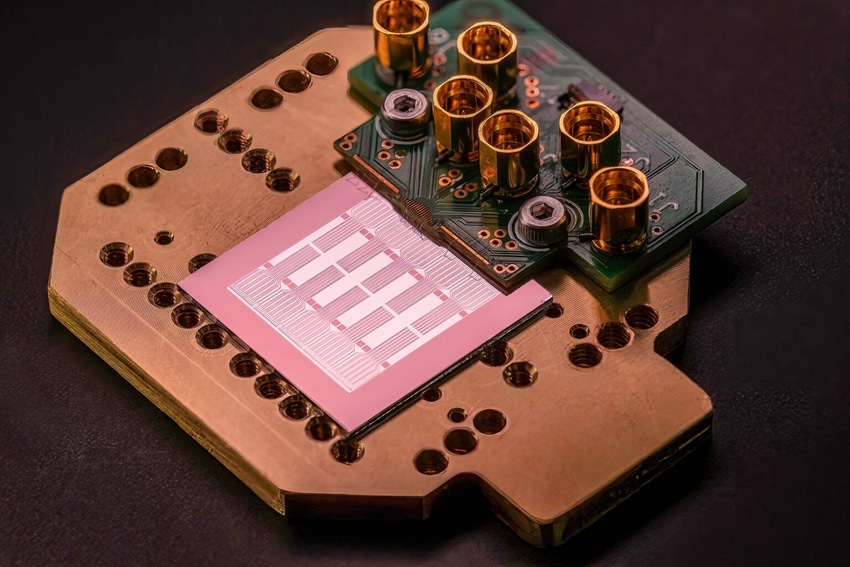 A Photonic silicon quantum chip