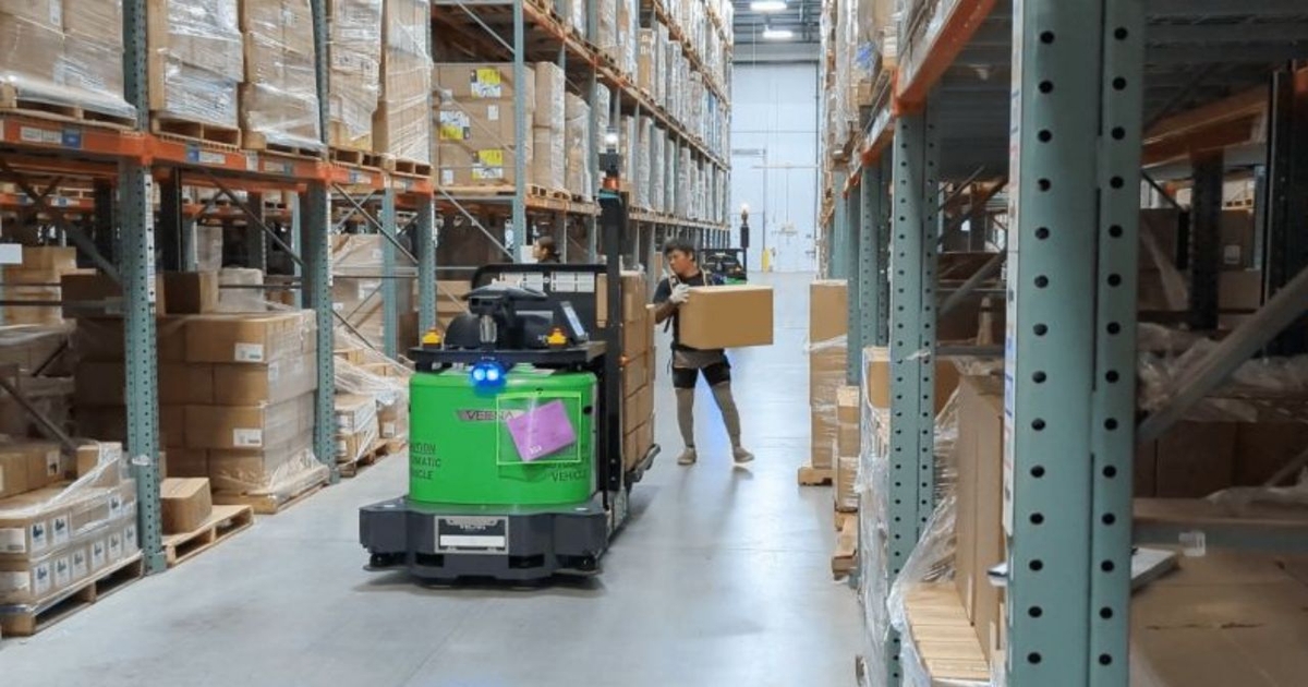 Autonomous Warehouse Robotics Startup Raises $100M