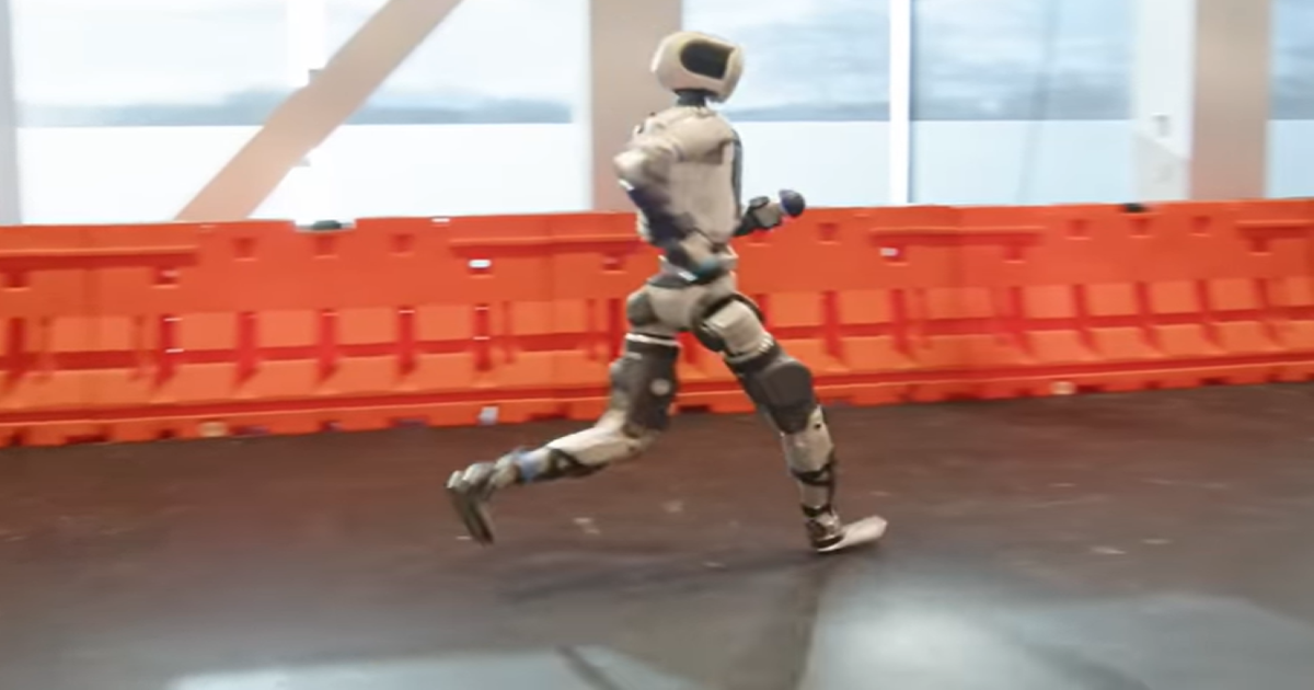 Boston Dynamics Humanoid Robot Runs, Crawls, Breakdances