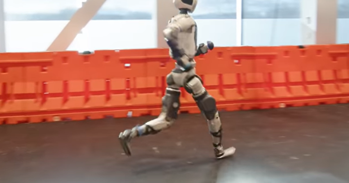 Boston Dynamics Humanoid Robot Runs, Crawls, Breakdances