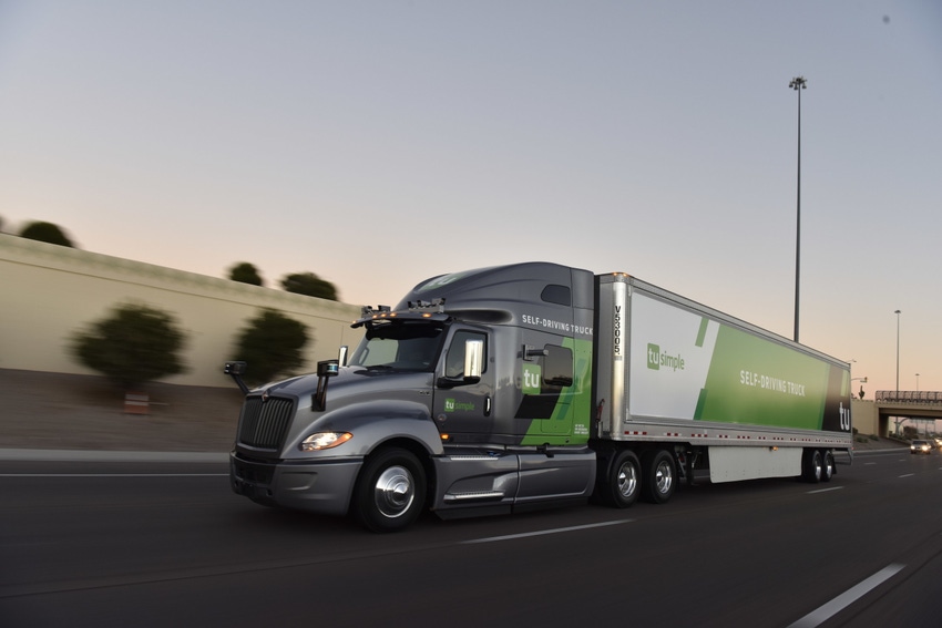 TuSimple's self-driving truck
