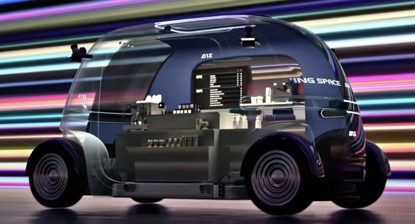 Image shows Pix Moving's Robobus Image shows Pix Moving's Robobus