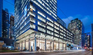 Cisco's Toronto headquarters uses its Digital Ceiling platform.
