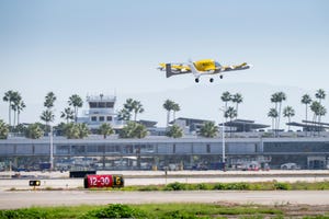 Wisk flew its fifth-generation vertical takeoff and landing vehicle at Long Beach Airport with the first public demonstration of the EAV in LA.