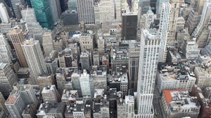 Image of tall buildings in a city