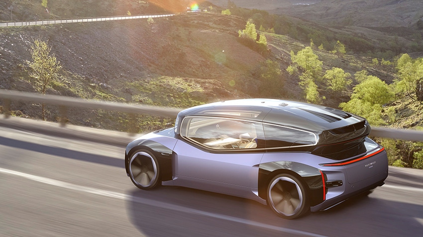 Image shows Volkswagen's self-driving Gen.Travel