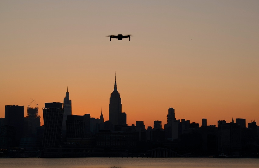 Drone technologies will be tested in the first round of projects