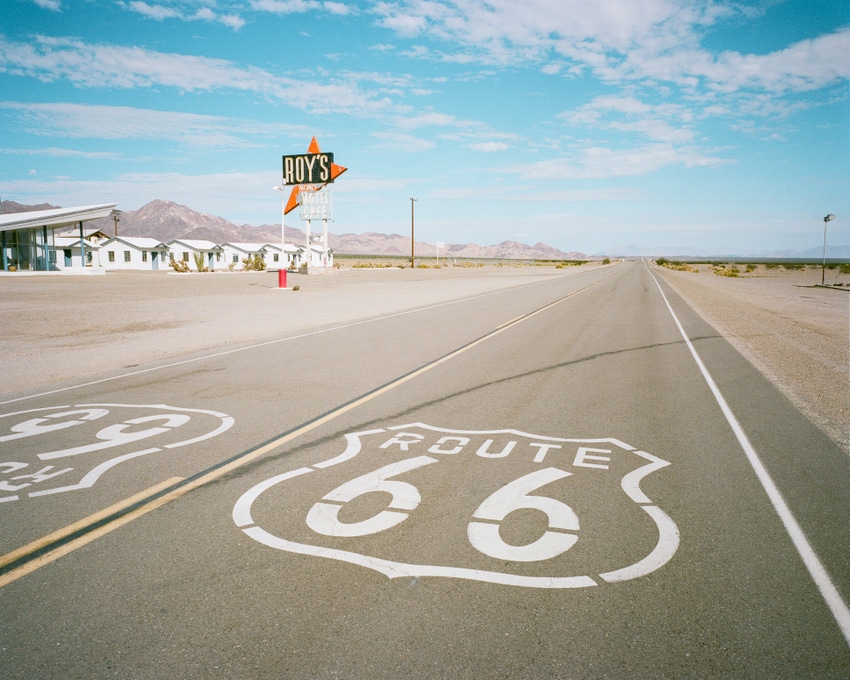 Image shows U.S. Route 66