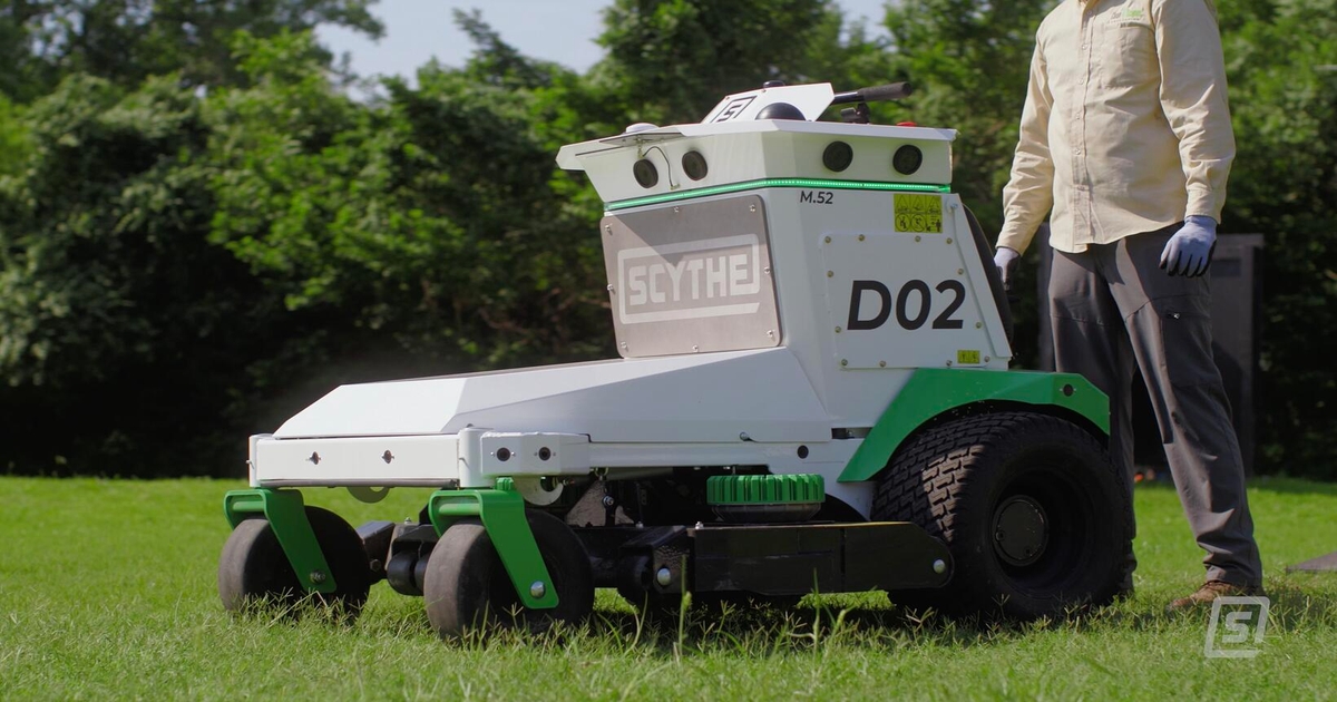 Scythe Robotics Raises $42M for Autonomous, Electric Lawn Mower