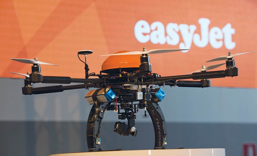 EasyJet is using drones for maintenance applications.