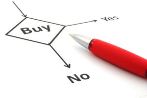 Image of buying decision flowchart