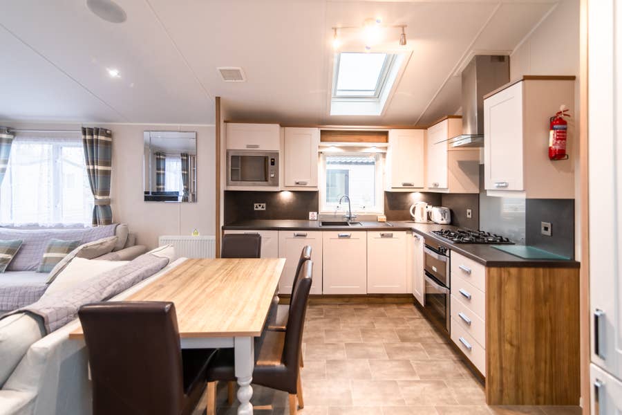 platinum caravan kitchen