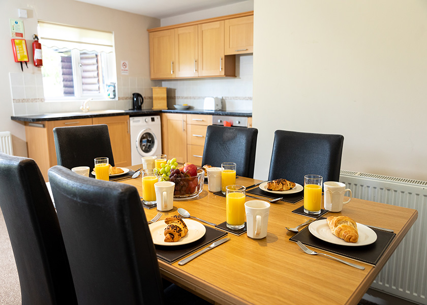 Bungalow dining area